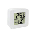 Temperature Gauge Mini LCD Digital Hygrometer: Indoor Room Humidity Meter Sensor Weather Home