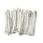 1250PCS 50Values SMD Resistor 1206 5% Pack 0Ω~10MΩ, 1R 10R 100R 220R 330R 470R 680R Chip Fixed Resistor 1K 102 10K 103 100K 104