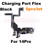 Wholesale Charging Port Flex Cable for iPhone 16 15 14 13 Pro Max USB Dock Charger Connector With Microphone Flex Cable Ribbon