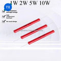 1PCS RI80 High Voltage Resistor 1W 2W 5W 10W 1K 2K 5K 10K 30K 50K 100K 150K 200K 300K 500K 1M 2M 3M 5M 10M 20M 50M Non Inductive
