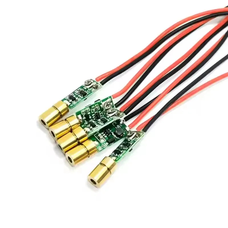 Mini 450nm 5mW Blue Dot Aiming Laser Diode Module with 3-5V Driver