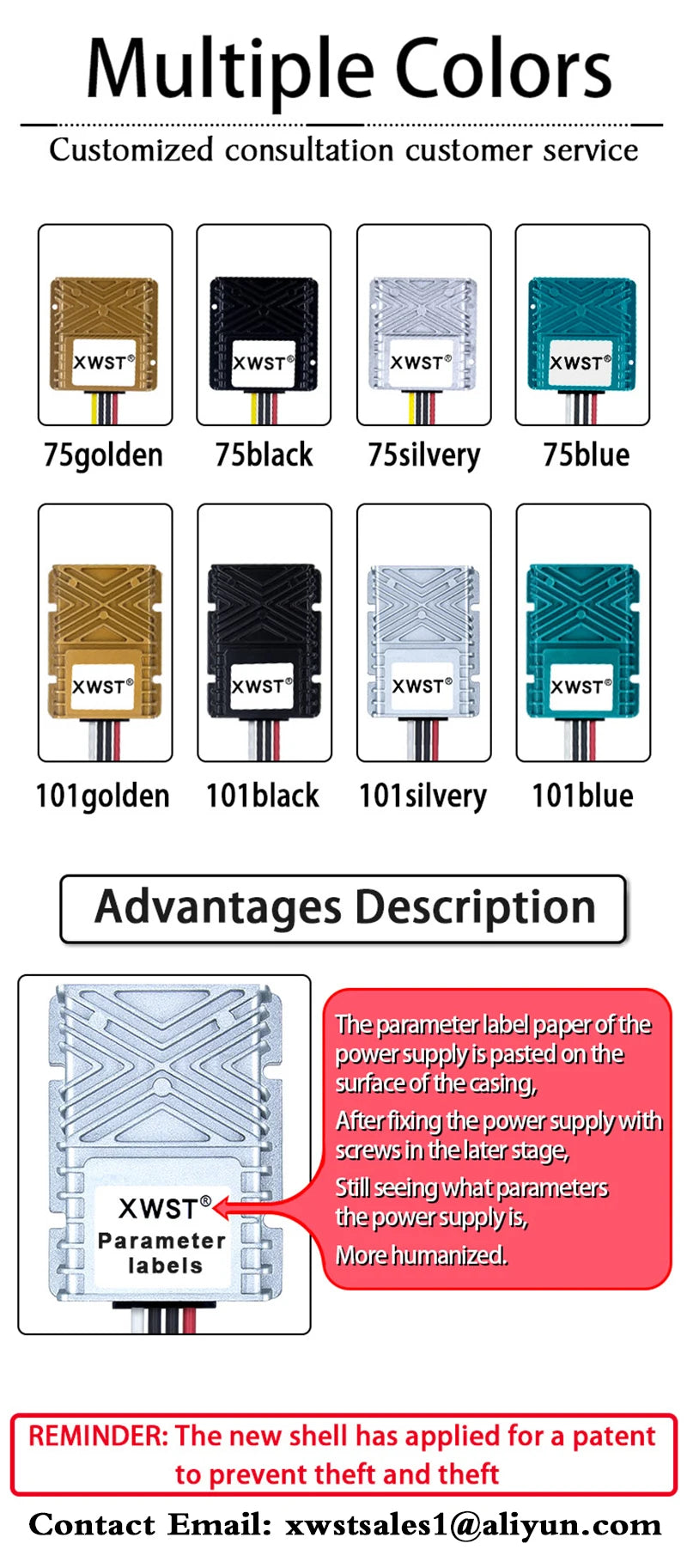 12V to 15V Step-Up Boost DC-DC Converter 1~100A Voltage Regulator Module for Solar Inverter Hybrid Systems