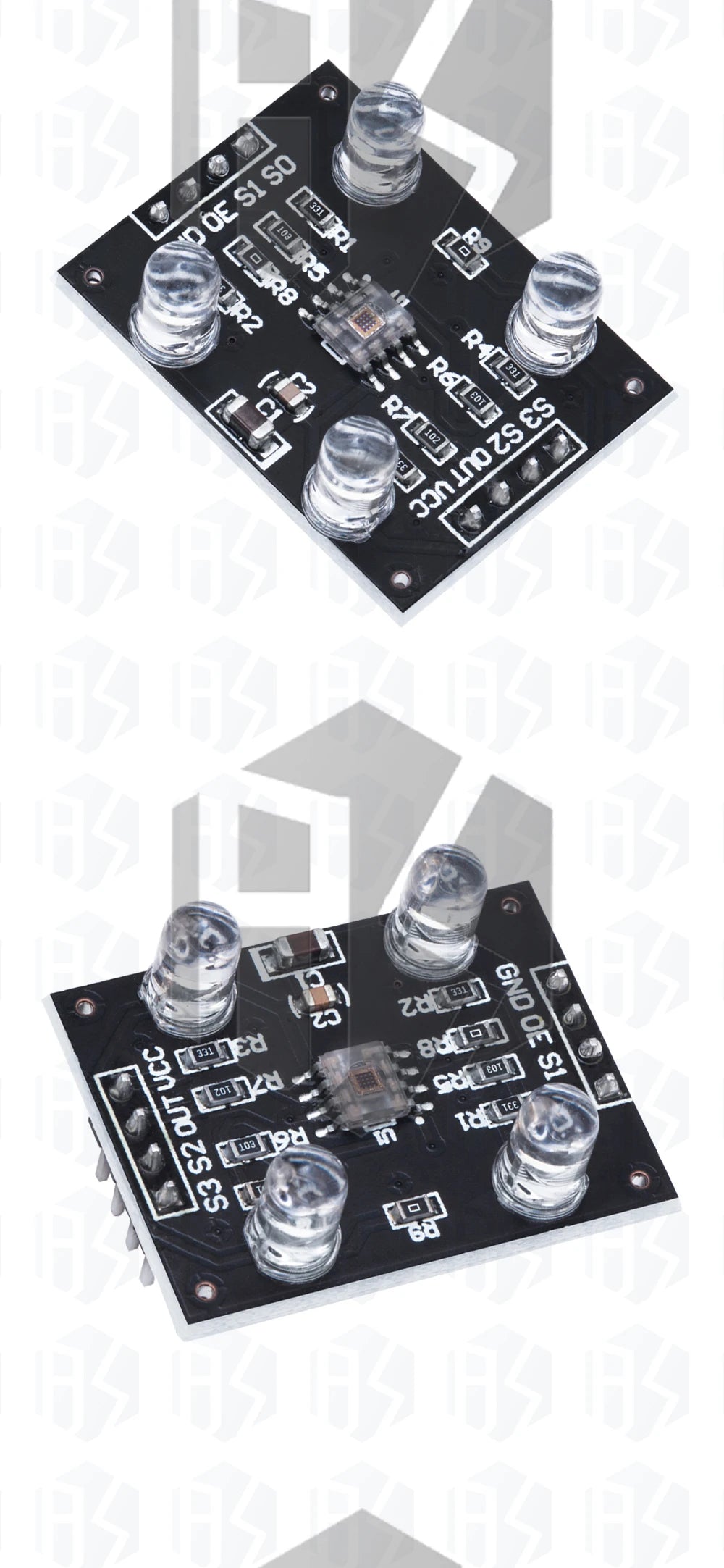GY-31 Color Recognition Sensor Module (TCS230/TCS3200 Compatible): For Arduino