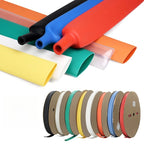 2M 11 Colors 3:1 with Glue Heat Shrink Tube 1.6mm ~ 50mm Dual Wall Adhesive Lined Polyolefin Shrinkage Wire Cable Protect Sleeve