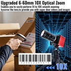 Global Shutter USB Camera 1080P 90FPS Industrial Metal Box With 5-100mm Varifocal Lens Plug Play For Meeting Document Scanning