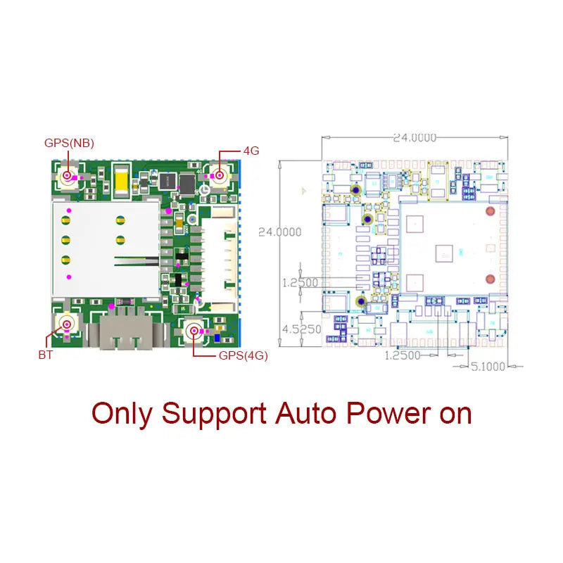 SIMcom SIM7000G mini Core Board Development Board LPWA Module GSM+NBIOT+CATM Module Modem Global Band SIM7000