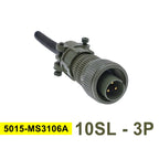 MIL-C 5015 Military Specification Connectors 10SL-3 10SL-4 MIL STD Plug&Socket MS3102A MS3106A MS3108A Circular Connector