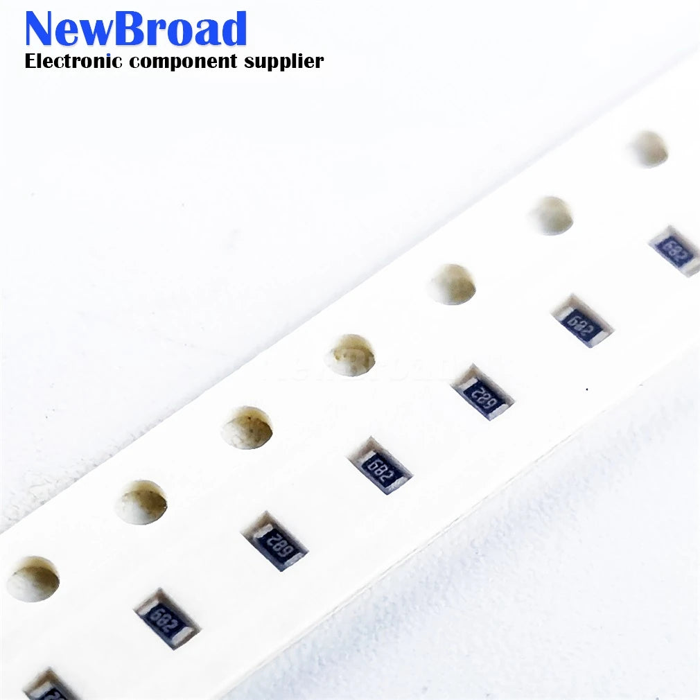 100 Pieces 0603 Chip Resistor 1% 101 102 103 104 105 123 183 153 203 222 331 471 471 474 512 563 682 100R-6.8K
