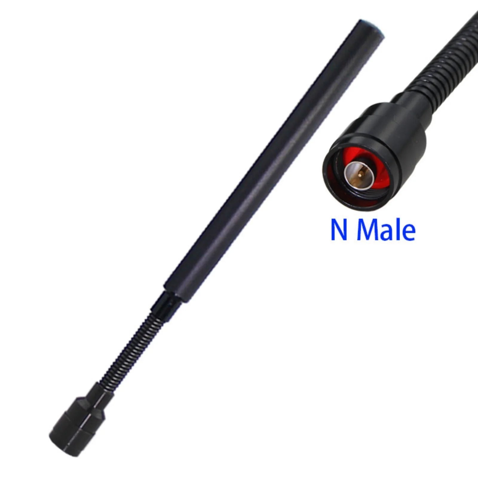 LoRa WAN shock-absorbing spring antenna 868MHz 915MHz digital transmission high-gain OMNI antenna N Male SMA Male 868-915MHz