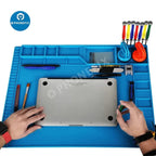Silicone Soldering Mat Desk Platform for BGA Welding Station Solder Iron Phone PC Repair Magnetic Heat Insulation Pad S-180
