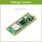 Raspberry Pi Pico 2 W Microcontroller Board, Based on Official RP2350 Chip, 2.4GHz 802.11n WIFI and Bluetooth 5.2