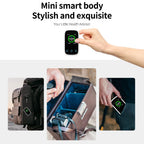 3 in 1 Air Quality Meter CO2 Temp Humidity Tester LCD Screen NDIR Sensor Carbon Dioxide Monoxide Detector with Voice Alarm