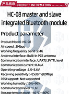 1PCS HC-08 Low-Power Bluetooth Module – BLE 4.0 UART Serial Port for Arduino Projects