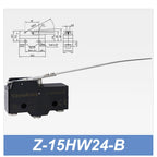 Z-15 Micro Limit switch Travel Switch Small Horizontal Roller Lever 15A 250V 1NO1NC Normally Open Normally Closed Travel Switch