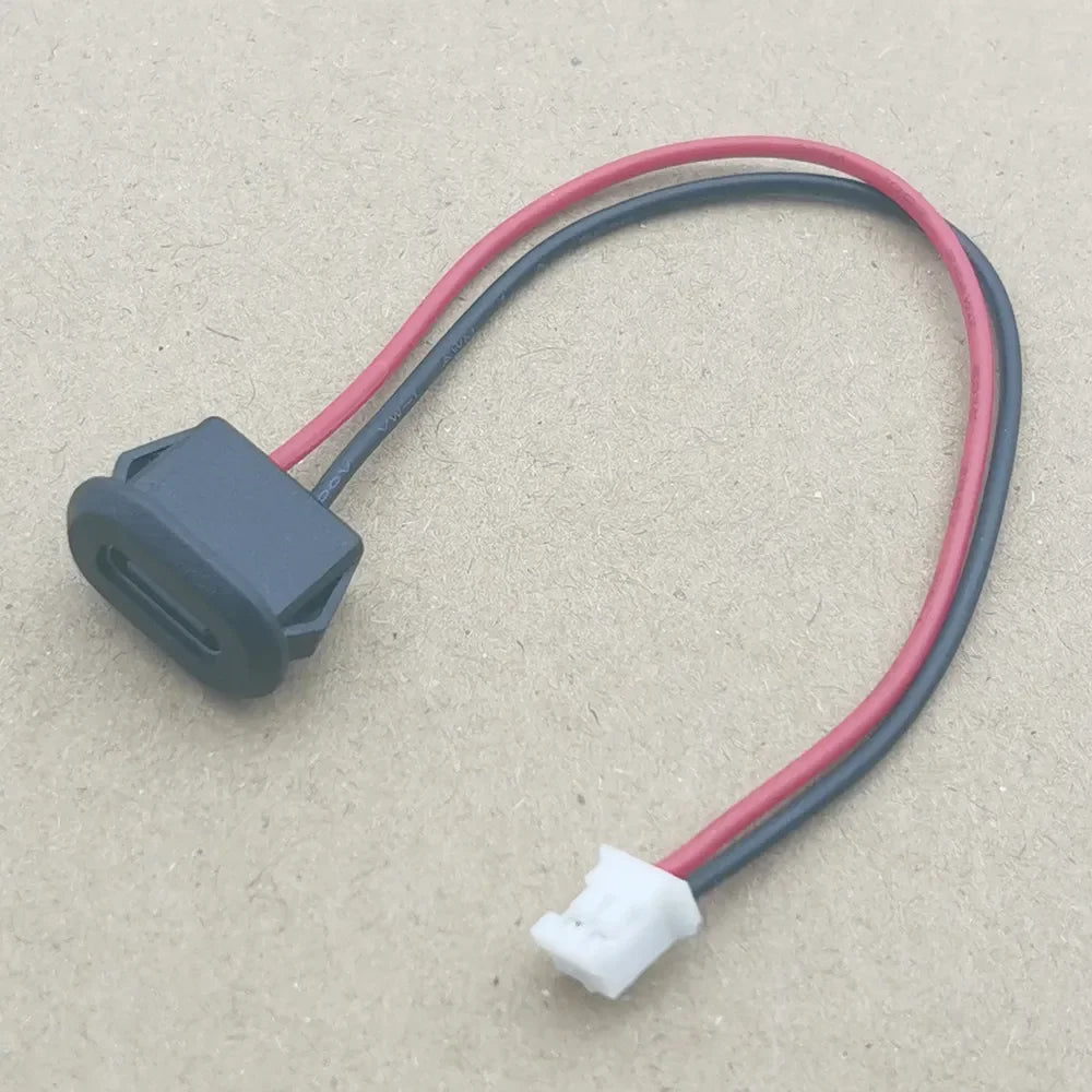 2Pin 4Pin USB Type C Connector Jack Female With Card Buckle 3A High Current Charging Jack Port USB-C Charger Plug Socket 2P 4P