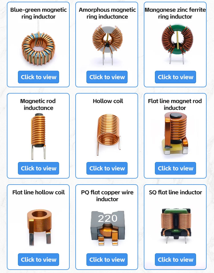 Flat Copper Wire PQ2615 PQ2616 PQ2617 PQ2618 PQ2620 Ferrite DC Filtering