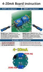 Load Cell Transmitter Amplifier Module 4-20mA 0-10V 0-5V Analog Output with Waterproof Junction Box for Weight Sensor Cell