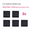 MAX17050 +17050 Battery Detection IC Chip Battery Fuel Gauge Chip for Nintend Switch NS OLED Lite Game Console Replacement Parts