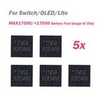 MAX17050 +17050 Battery Detection IC Chip Battery Fuel Gauge Chip for Nintend Switch NS OLED Lite Game Console Replacement Parts