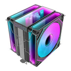 Metalfish CPU Air Cooler 4 6 Heat Pipe PC Radiator Cooling ARGB PWM 12cm Fan For 1851/1700/1200/115X/AM5/AM4/2011/X79/X99