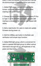 High-Performance Raspberry Pi Pico: RP2040 Microcontroller Board (Cortex-M0+ Dual-Core ARM Processor)