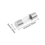 100 Pcs 125V Christmas Light Fuses Kit 5x20mm Max Glass Fuses - 10 Values Set including 0.5A 1A 2.5A 3A 5A 7A 8A 10A 15A 20A