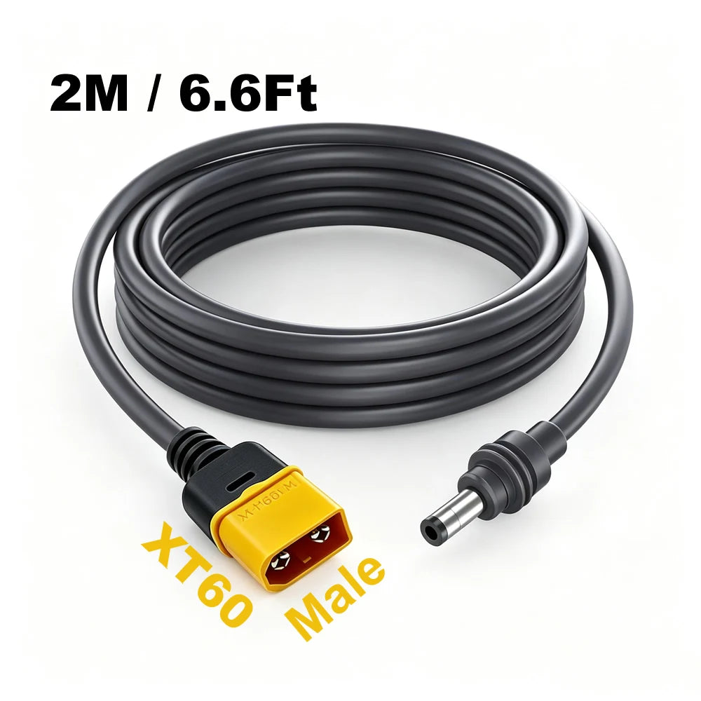 3M/1M Starlink Mini Power Cable XT60 to DC Adapter - XT60 Connector to Starlink Mini DC5521 Waterproof Plug Power Cord 5.5x2.1MM