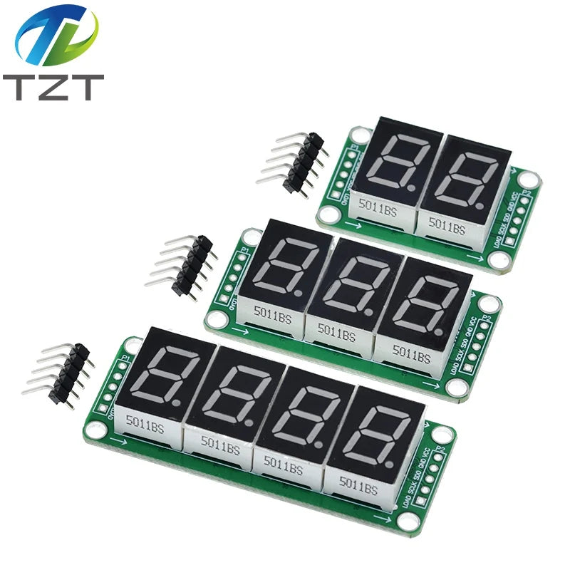 Static Drive 2 3 4 Segment Digital Tube LED Display Module 2 Digital 74HC595 Tube 100% New original For Arduino