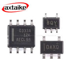 5PCS OPA333 OPA333AIDR OPA333AIDBVR OPA333AIDCKR SOIC-8 SOT23-5 SC70-5 O333A 0333A OAXQ 0AXQ BQY CMOS Operational Amplifiers IC