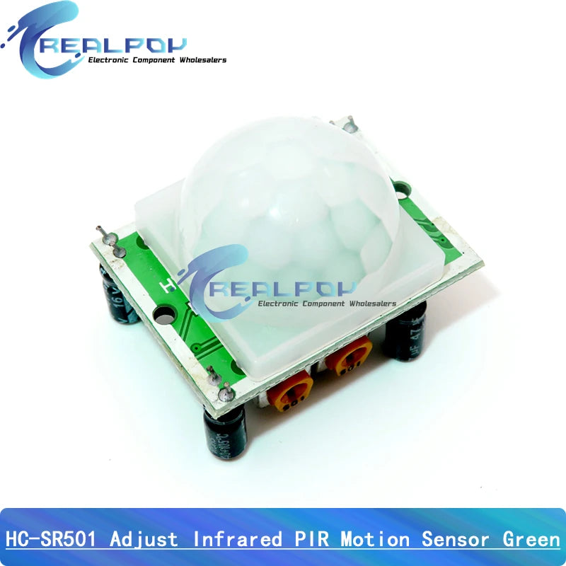 HC-SR501 Adjust IR Pyroelectric Infrared PIR Motion Sensor Detector Module Motion Sensor Detector Module HC SR501 Bracket