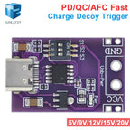 Type-C QC AFC PD2.0 PD3.0 To DC Spoof Scam Fast Charge Trigger Polling Detector USB-PD Notebook Power Supply Change Board Module