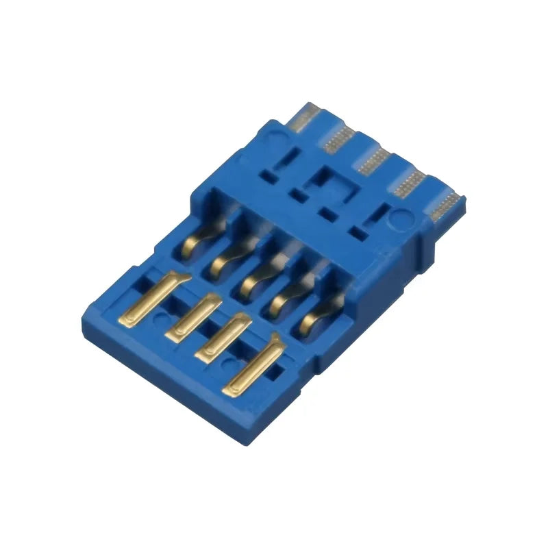 2/5/10Sets USB 3.0 Type A male connector jack soldering type socket 3 in 1 DIY USB 3.0 Jack Male Charging Socket