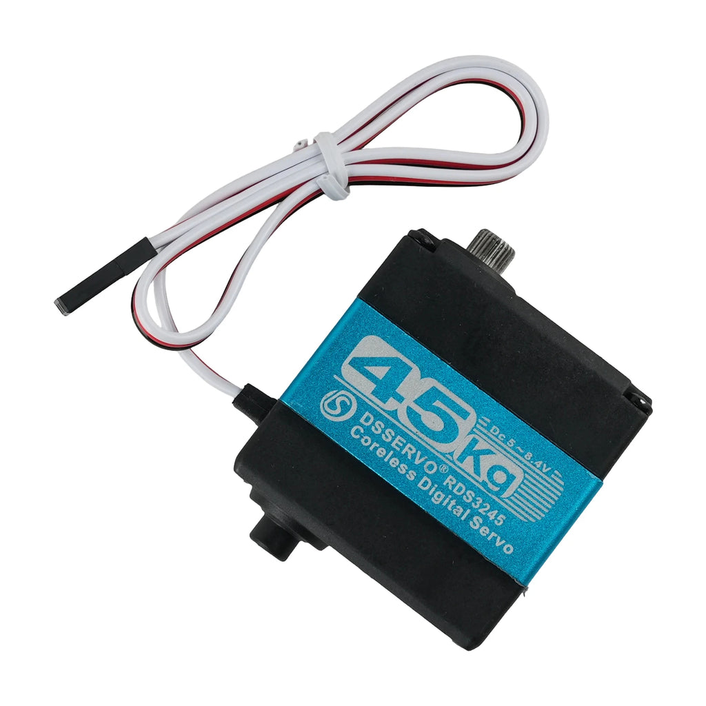 45KG RDS3245 Digital Servo Metal Gear High Torque Coreless Dual Axis Motor Aluminum Case For RC Crawler Car Truck Robot DIY Part