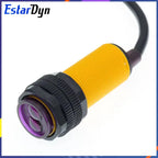 Estardyn E18-D80NK Infrared Obstacle Avoidance Photoelectric Sensor Proximity Switch 3-80cm Detection Range Adjustable