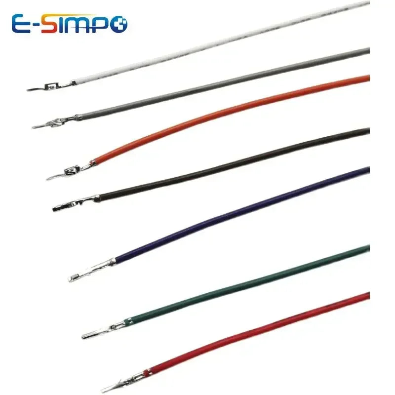 10/50PCS Micro-fit 3.0mm Wire Connector Mini 5557/5559 1007-20AWG Terminal Crimp One End Male Female Electronic Connector Cable