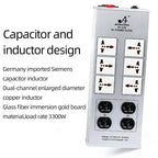 ATAUDIO HIFI Audio Noise AC Power Filter Power Conditioner Power Purifier Surge Protection with US Outlets Power Strip