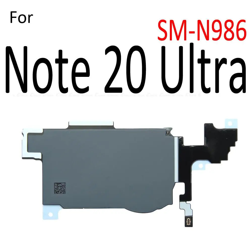 Wireless Charging Charger Receiver Coil NFC Compass Module Flex Cable For Samsung Galaxy Note 8 9 10 Plus 20 Ultra