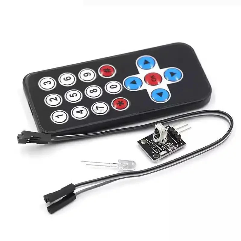 1-10pcs 1Set Infrared Remote Control Module Wireless IR Receiver Module DIY Kit HX1838 for Arduino Raspberry Pi