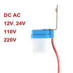 1 PC Automatic Auto On Off Photocell Street Light Switch DC AC 12V 24V 110V 220V 50-60Hz 10A Photo Control Switch Sensor Switch