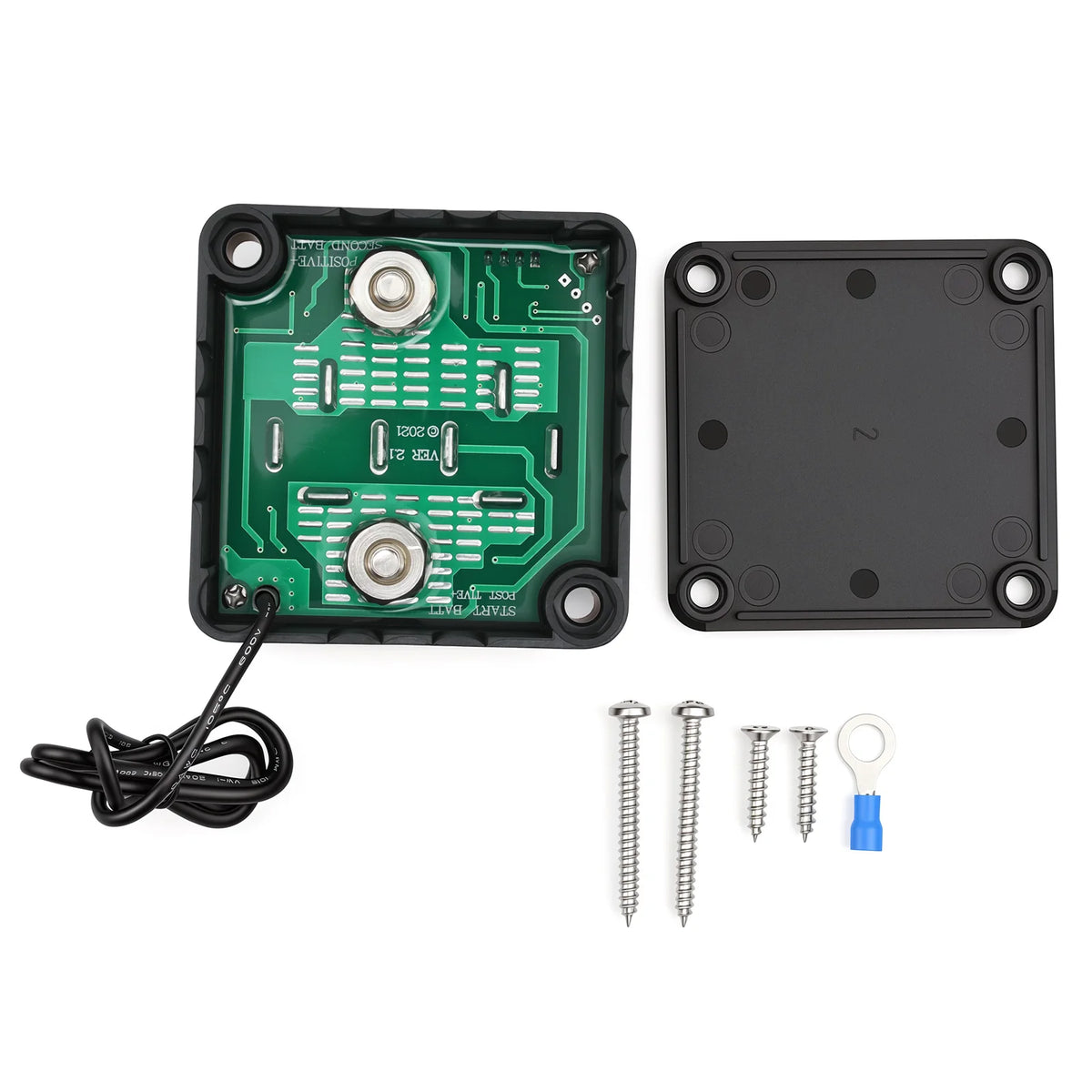Smart Dual Battery Smart Isolator 12V 140A Digital Voltage Sensitive Relay VSR Split Charge For Camper Car RV