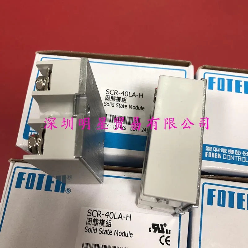 Taiwan Yangming FOTEK Solid State Relay SCR-40LA-H Instead Of SSR-40LA-H Original Genuine