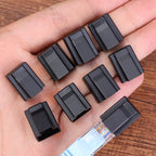 10-100PCS RJ45 Connectors Dust Cover Ethernet Cable Protective Case Cap for RJ45 Pass Through Connector Network Cat6 Cat7