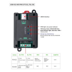 ●  Serial Port Converter Module with Guide Rail DB9 Male/USB-B Interface U44P-FTB USB 422 485 PRO(FT232,TB, CB)