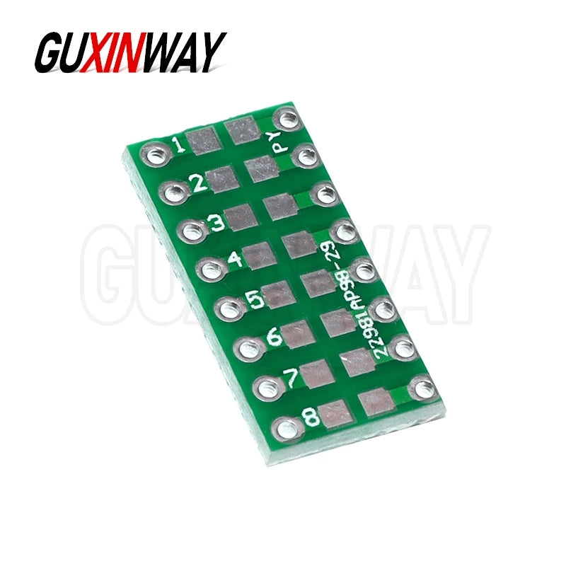 10pcs 0805 0603 0402 SMT turn DIP Capacitor Resistor LED IC adapter Socket PCB
