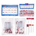 CBB Polypropylene Film Capacitor Kit, for DIY Electronics, Audio Equipment Universal CBB Capacitors Set