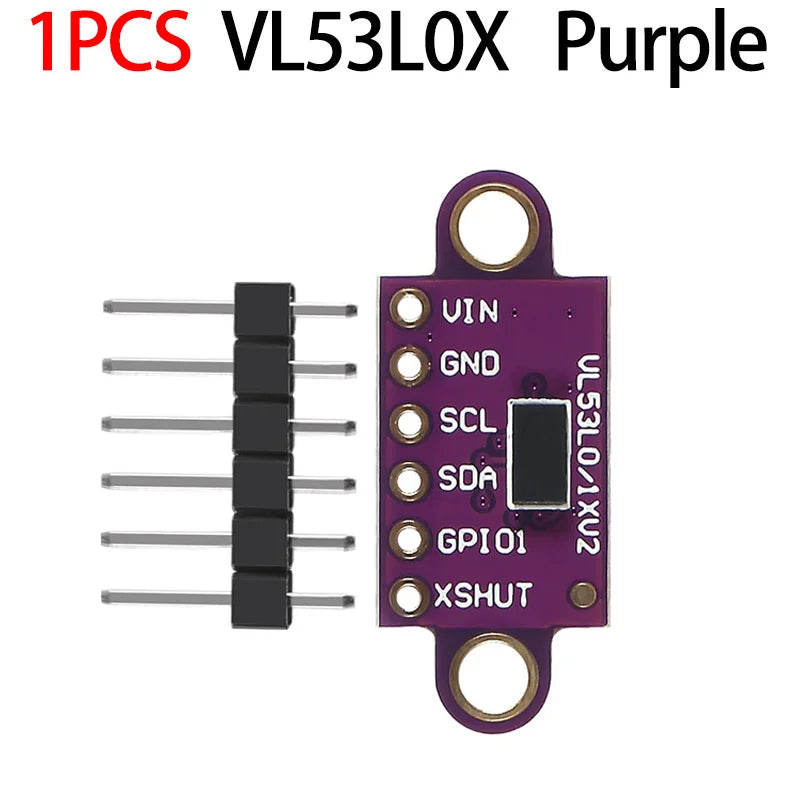 VL53L0X Time-of-Flight Laser Ranging Sensor IIC GY-530 VL53L0X VL53L1X V2 Laser Distance Module High Accuracy