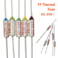 TF Thermal Fuse RY 65C 70C 75C 80C 85C 90C 100C 110C 120C 130C 152C 165C 172C 185C 192C 216C 240C 280C 300C Temperature Fuse