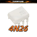 20PCS/LOT  4N26  DIP6  4N25 4N27 4N28 4N32  4N33 4N35 4N36 4N37 4N38 4N40 DIP-6 Optocoupler isolator IC