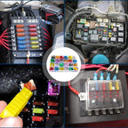 272pcs Standard & Mini & Low Profile Mini Blade Fuse Assortment, 2A 5A 10A 15A 20A 25A 30A 35A Replacement Fuses for Car Boat