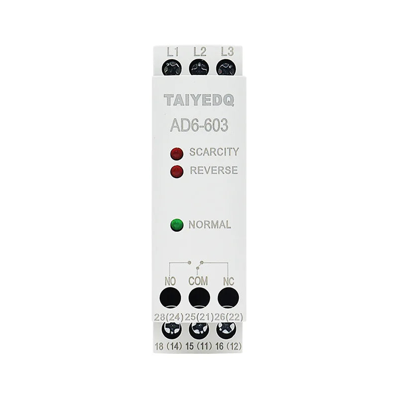Multifunctional Phase Sequence Protection Relay Overvoltage Undervoltage Phase Failure 380V 200-500VAC